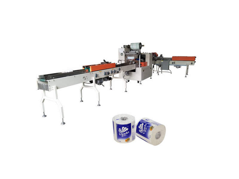 Factory price automatic toilet paper roll packaging machine