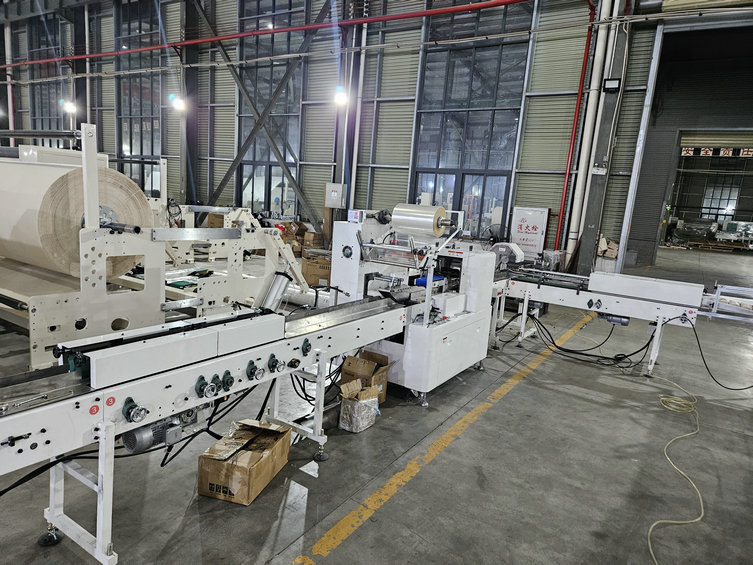 single toilet roll packing machine