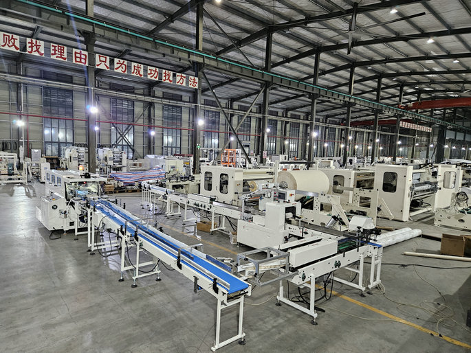 toilet paper production line