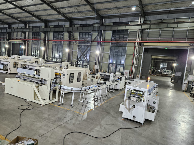 bathroom paper roll machine