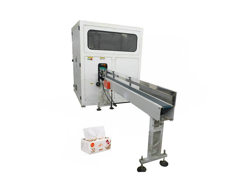 Fully automatic kleenex tissue paper single channel cutting machine