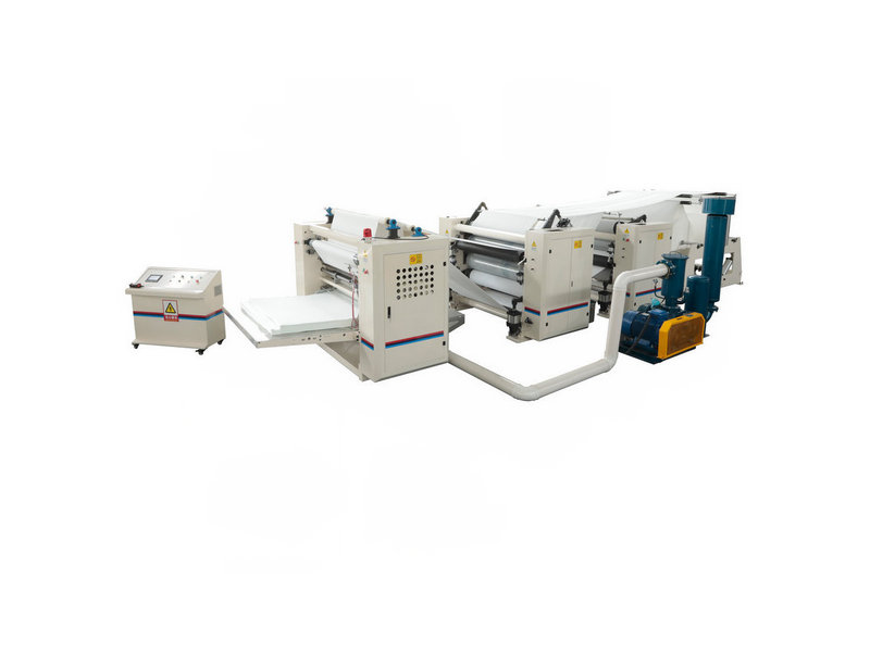 Good quality glue laminated V fold hand towel paper manufacturing machine