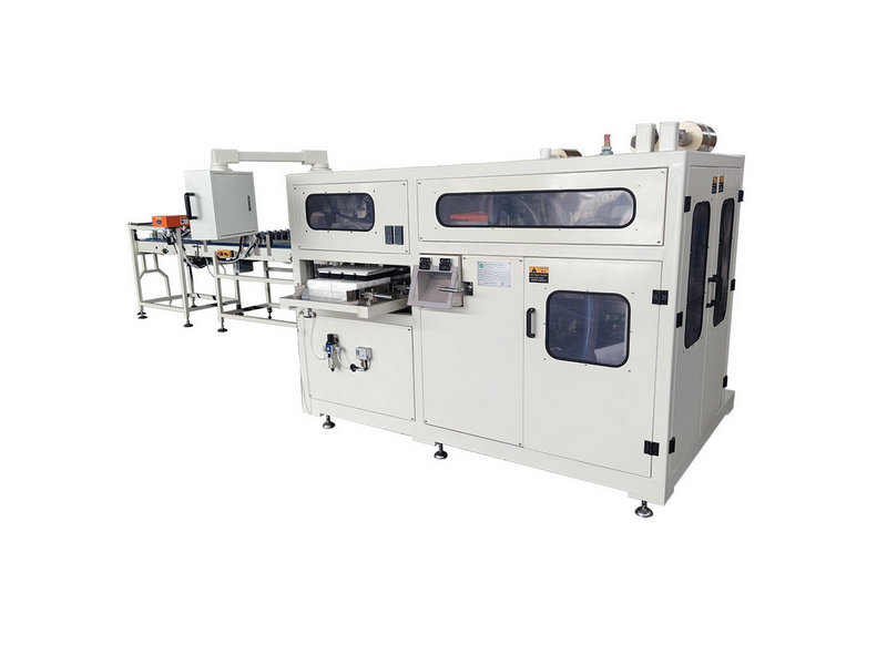 Widely used automatic facial tissue paper plastic film multi bags packing machine