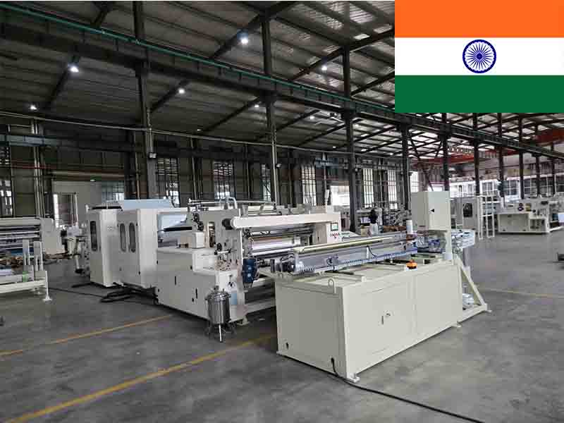 lamination toilet roll machine