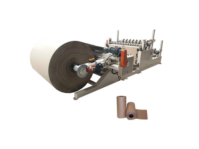 Best quality kraft paper jumbo roll paper slitting and rewinder machine
