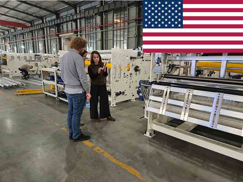 Good price double decks table napkin paper folding machine in USA