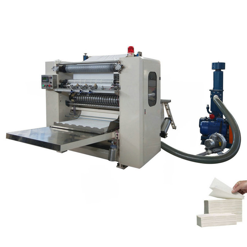 3lines N fold embossing slitting hand towel making machine