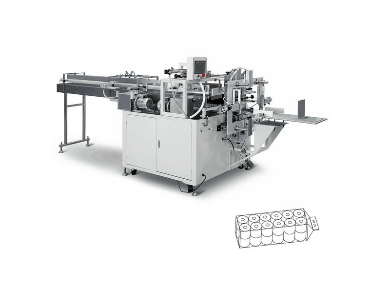 24 rolls bathroom toilet paper bundle packing machine