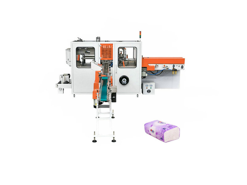 Factory price auto serviette tissue paper packaging machine