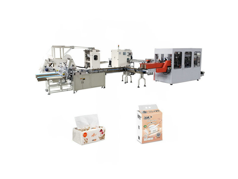 Alibaba hot sale kleenex facial tissue production line machine