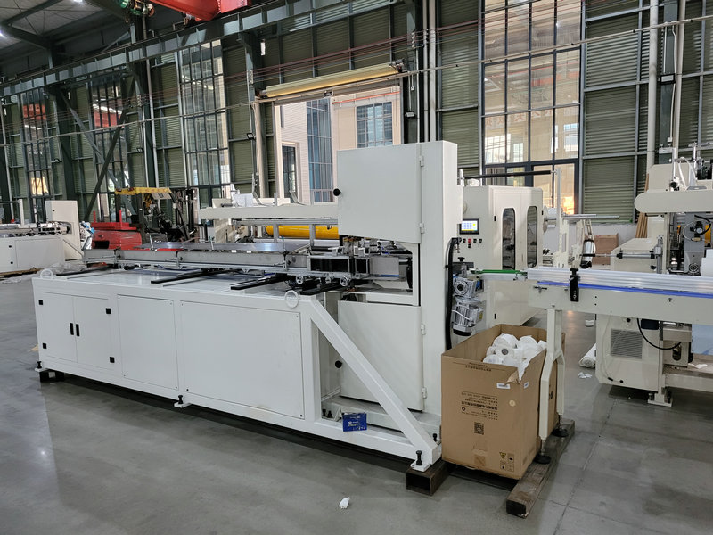 bathroom tissue roll machine