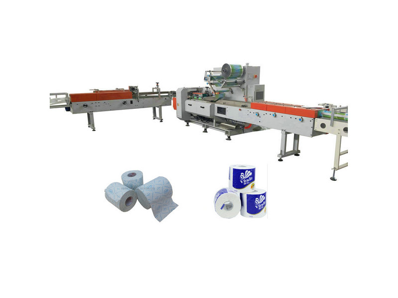 High performance toilet tissue paper single bag packaging machine