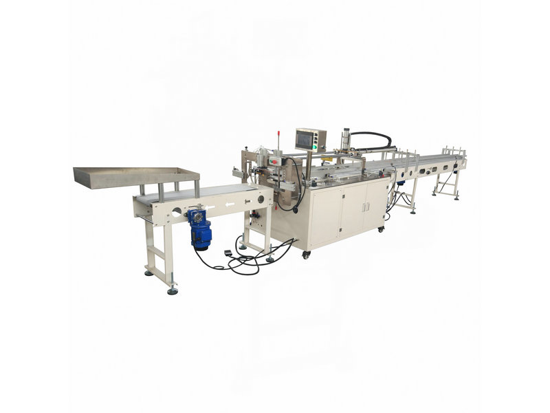 Semi automatic toilet paper multi rolls wrapping machine