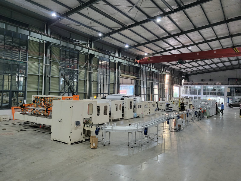 toilet paper roll production line