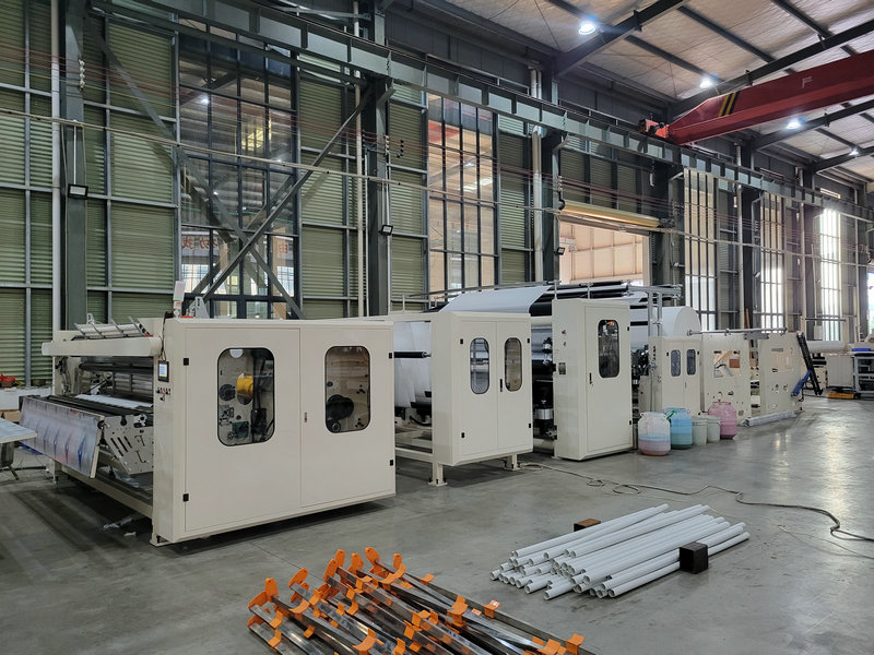 toilet paper roll rewinding machine