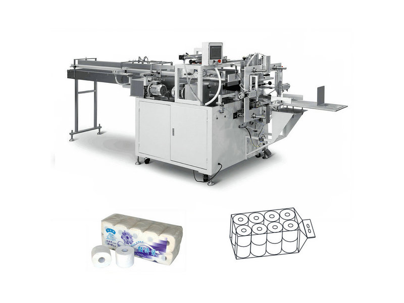 24 rolls bathroom toilet tissue paper bundle packing machine