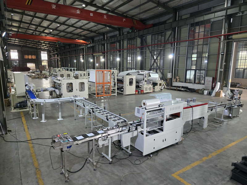 maxi roll paper packing machine