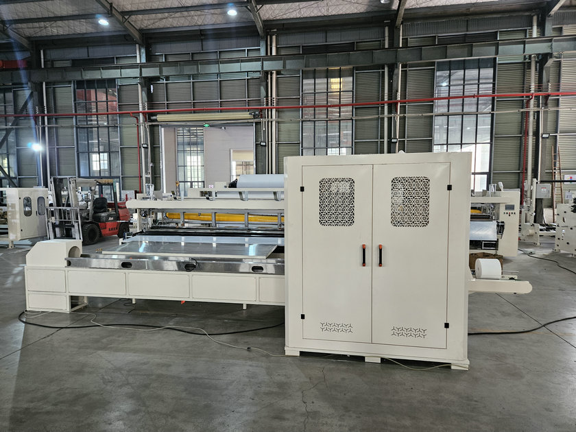 maxi roll paper cutting machine