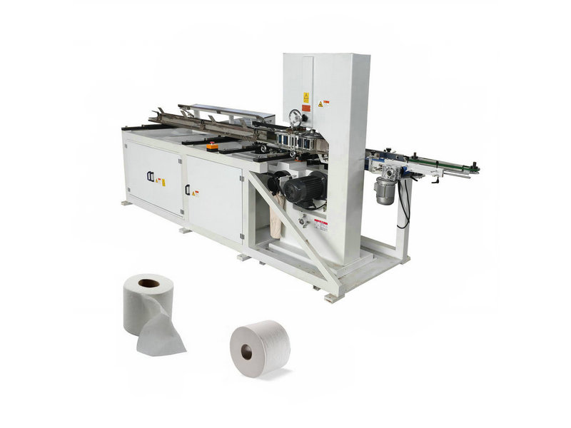 Automatic kitchen towel toilet roll paper cutting machine