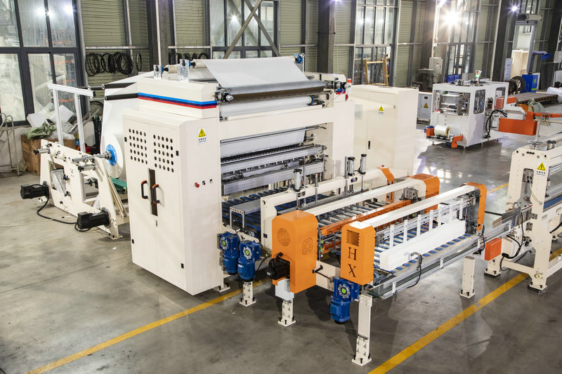 The automatic transfer feature of facial tissue folding machine is a real convenience