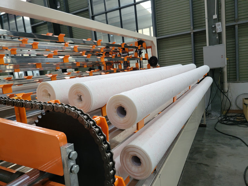 toilet paper log saw cutting machine
