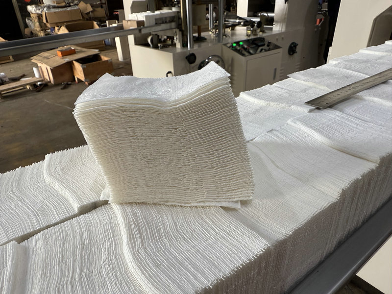 napkin tissue paper folding machine