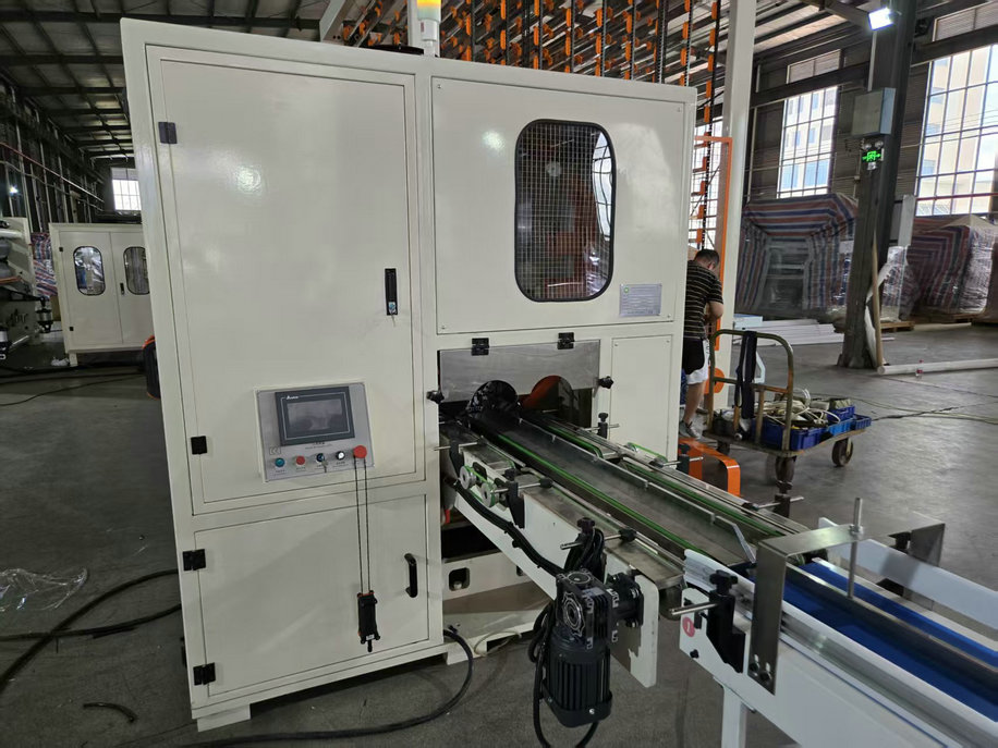 toilet paper log saw cutting machine