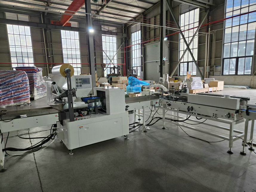 4 rolls toilet paper packing machine