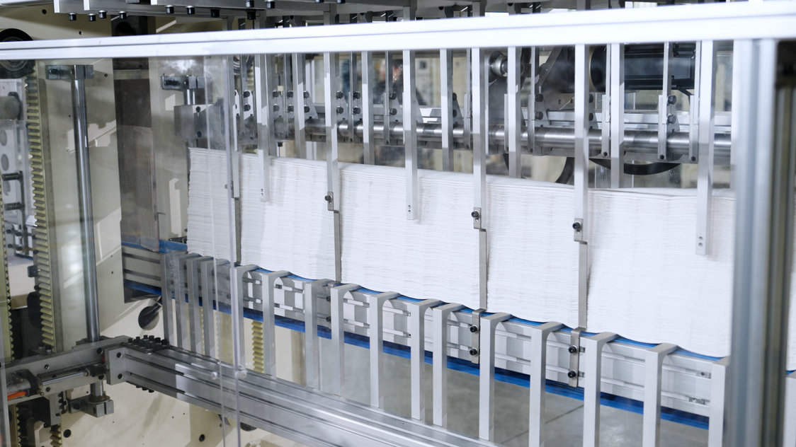 hand towel making machine