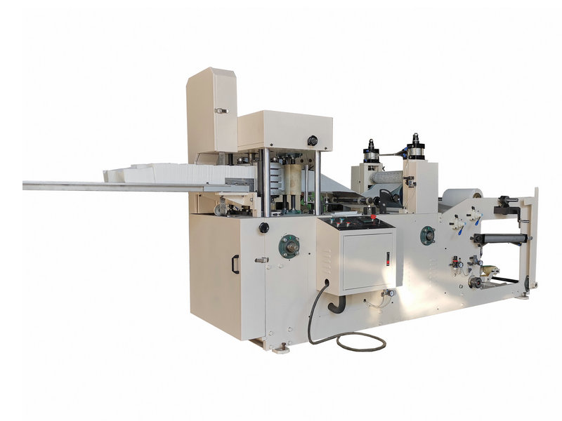 How to operate border embossing of napkin tissue machine