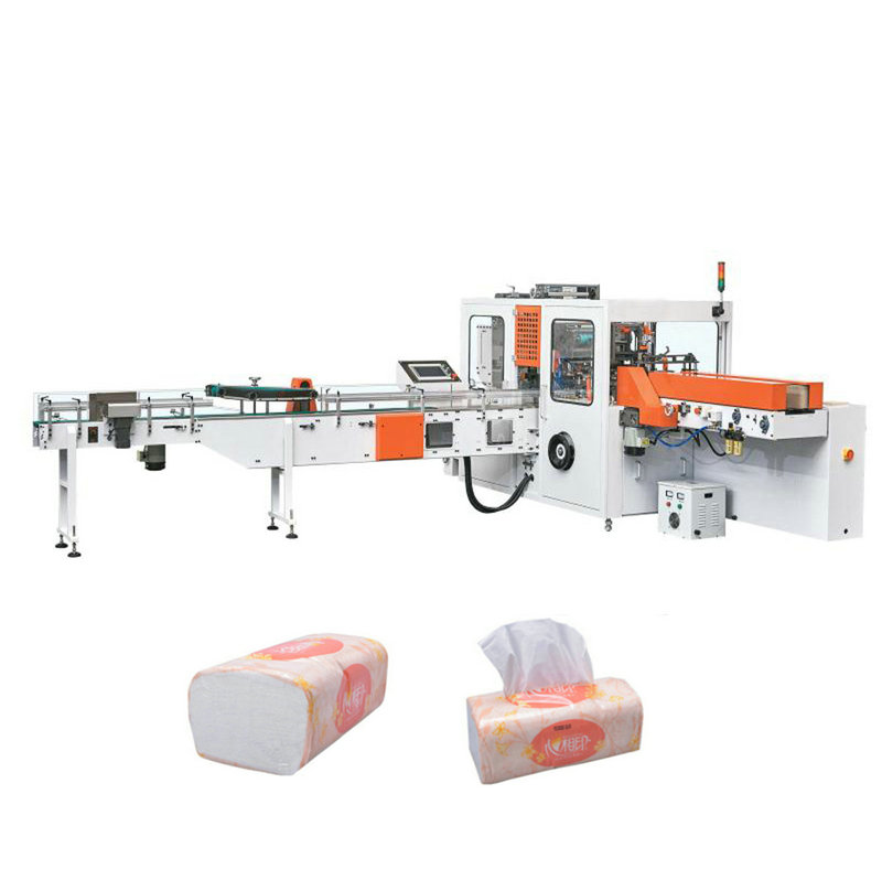 Máquina empacadora de papel para servilletas de alta velocidad