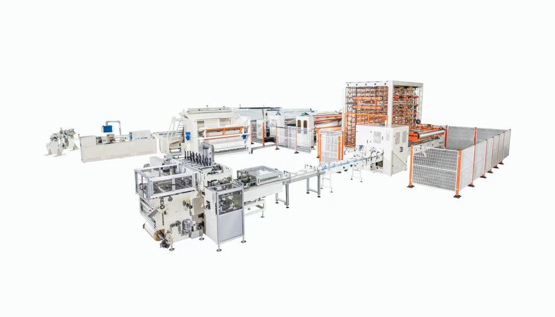 non stop toilet tissue paper machine