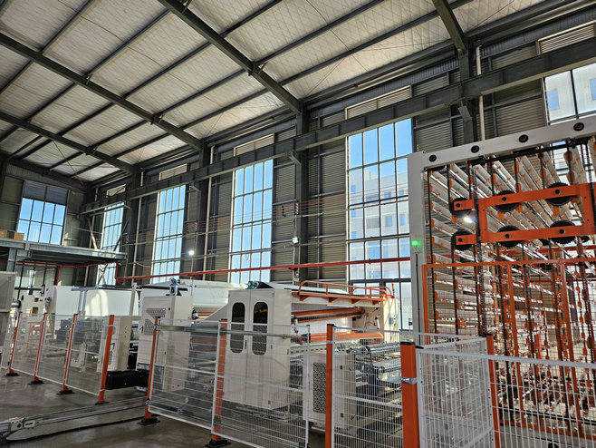 non stop printing kitchen towel rewinding machine