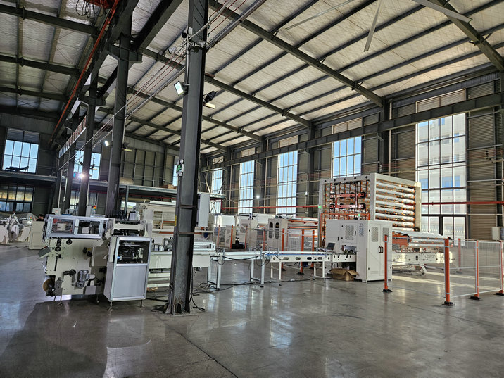 kitchen towel log saw cutting machine