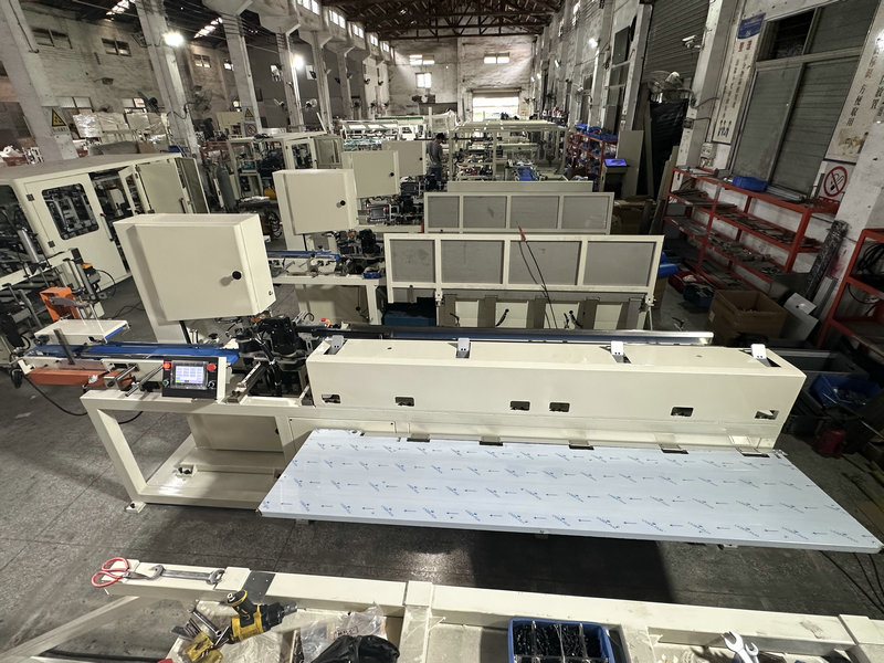 toilet tissue paper band saw cutting machine