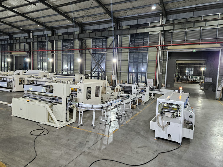 automatic toilet paper production line