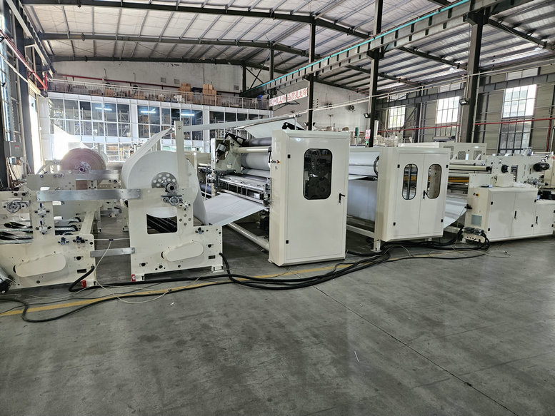 lamination maxi roll rewinding machine