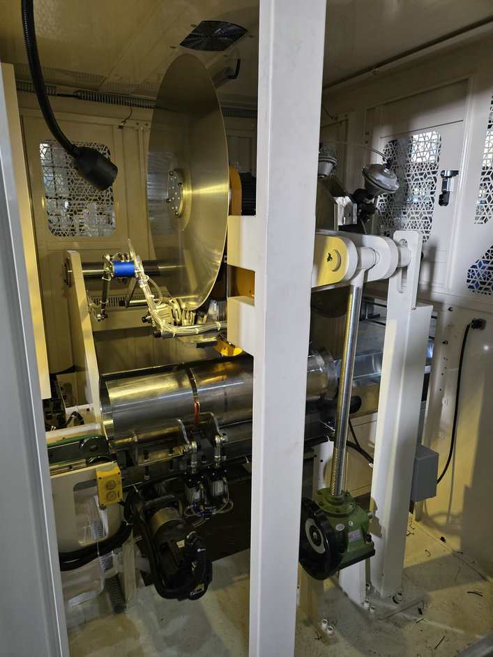 big diameter paper roll log saw cutting machine