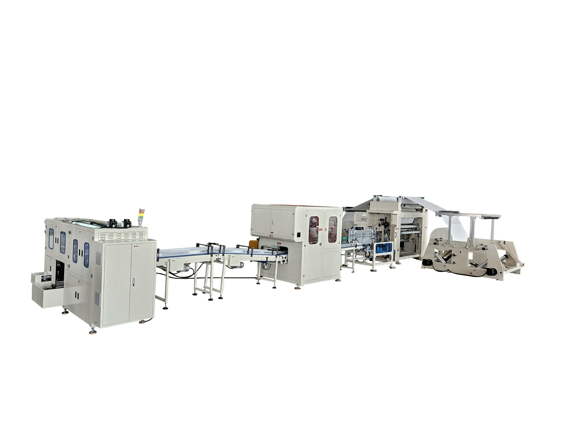 hanging type tissue paper machine