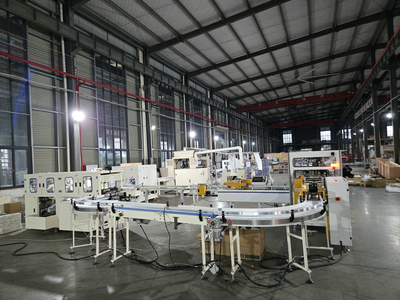 bag facial tissue pape machine