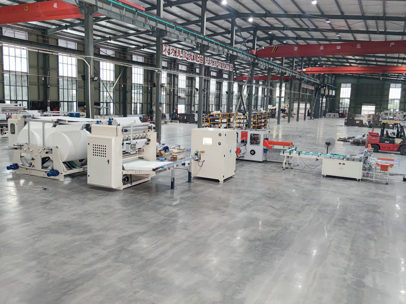 soft bag facial tissue paper production line