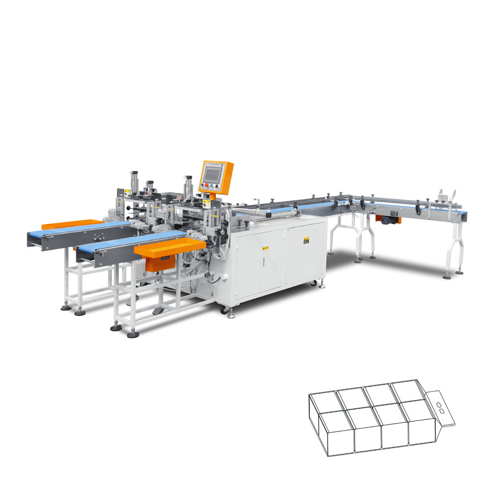 bundle facial tissue packing machine