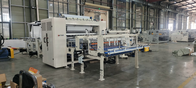 soft facial tissue folding machine