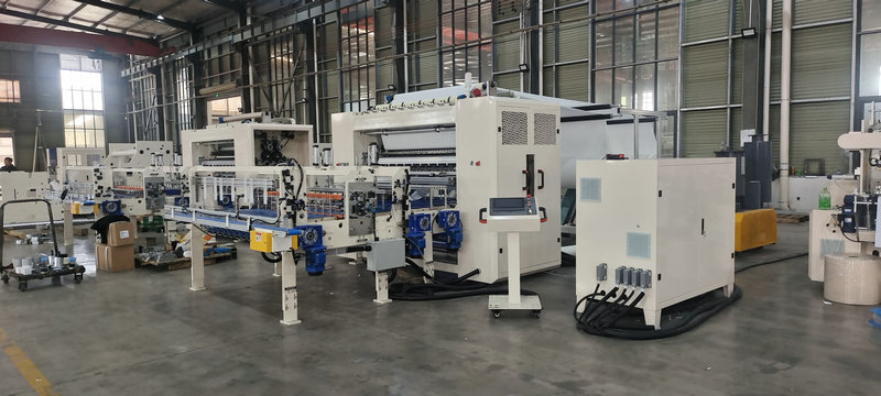 facial tissue embossing machine