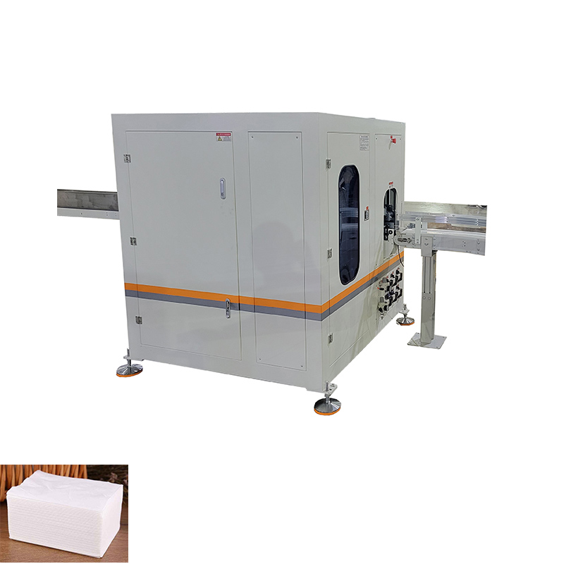 Máquina automática de corte de pañuelos faciales