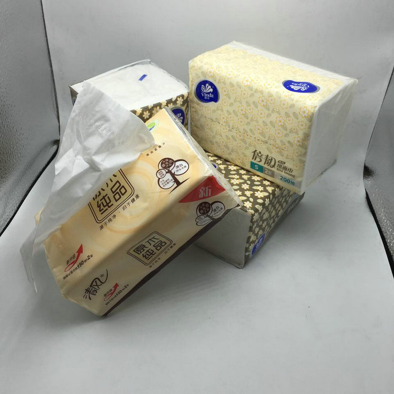 facial tissue packing machine