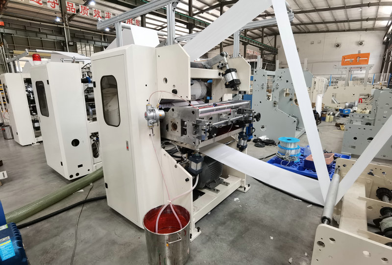 glue lamination hand towel machine