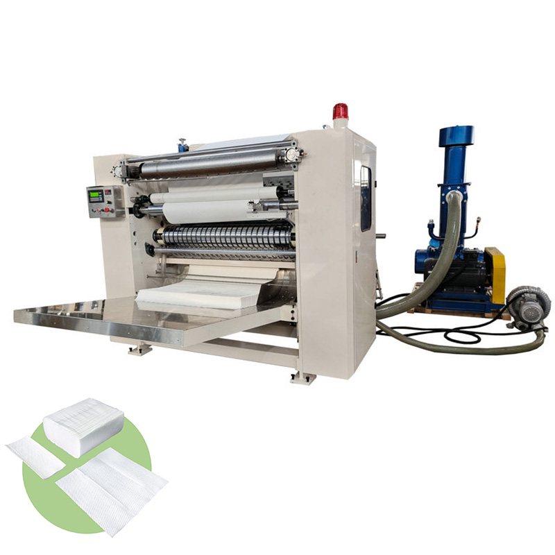 Máquina automática para fabricar papel toalla de mano con pliegue N
