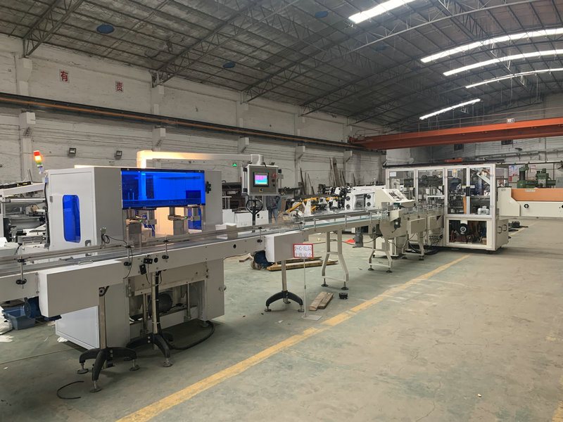 tissue paper folding machine production line