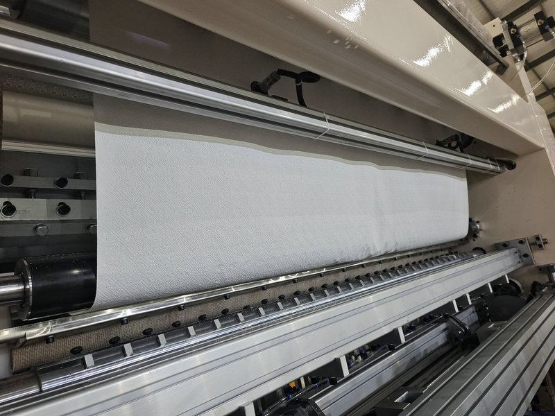 facial tissue embossing machine